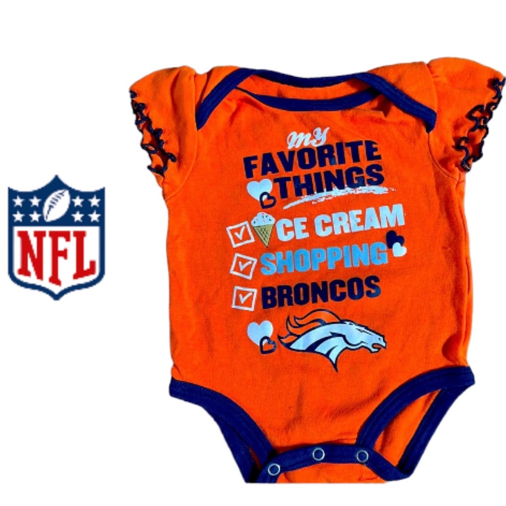 Denver Broncos➕ NFL Baby Onesie